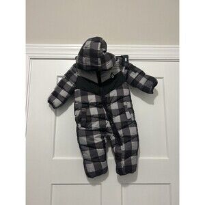 Volcom Baby Boy’s 1 Piece  Hooded Insulated Fleece Lined Snowsuit Size 12 Months